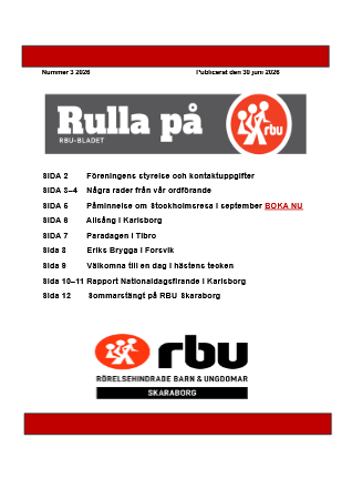 Omslagsbild Rulla på Bladet nr3 2026